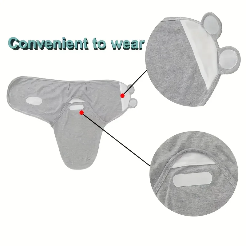 SnuggleBear – Suave y cálido – Manta envolvente para bebés