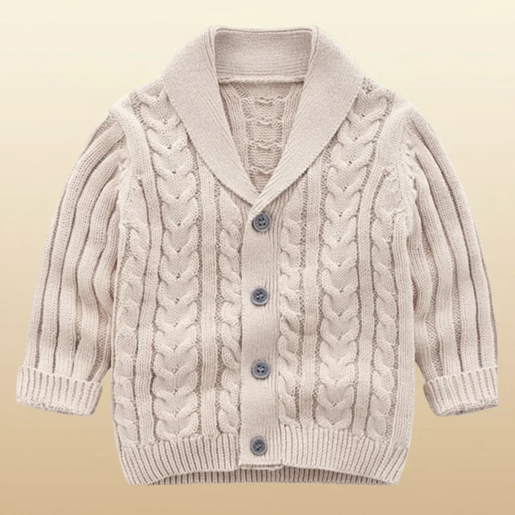 CozyCub – Cómodo y a la moda – Cárdigan de punto para niños