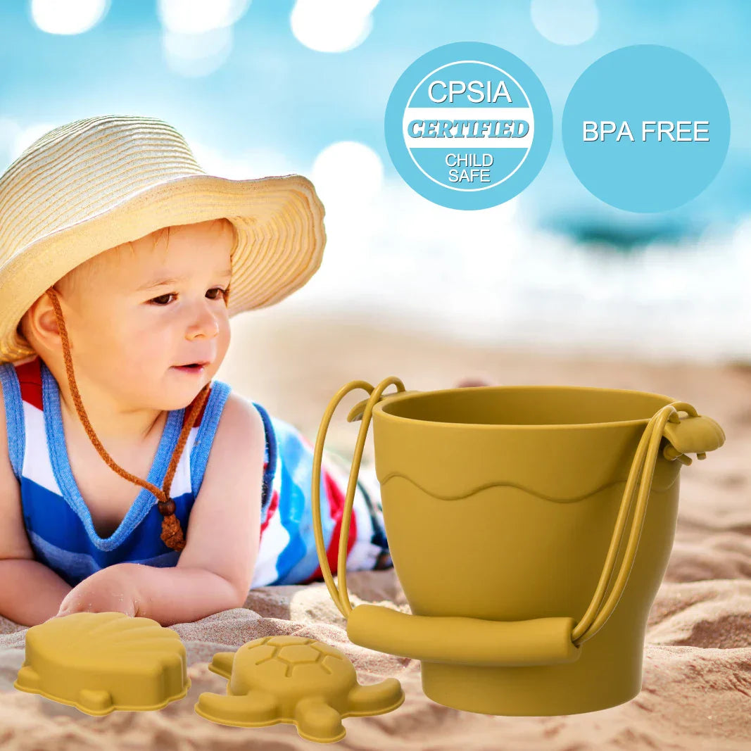 Conjunto de Playa de Silicona™ - Aventuras en la arena - Set de juegos de playa de silicona