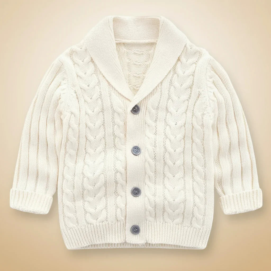 CozyCub – Cómodo y a la moda – Cárdigan de punto para niños