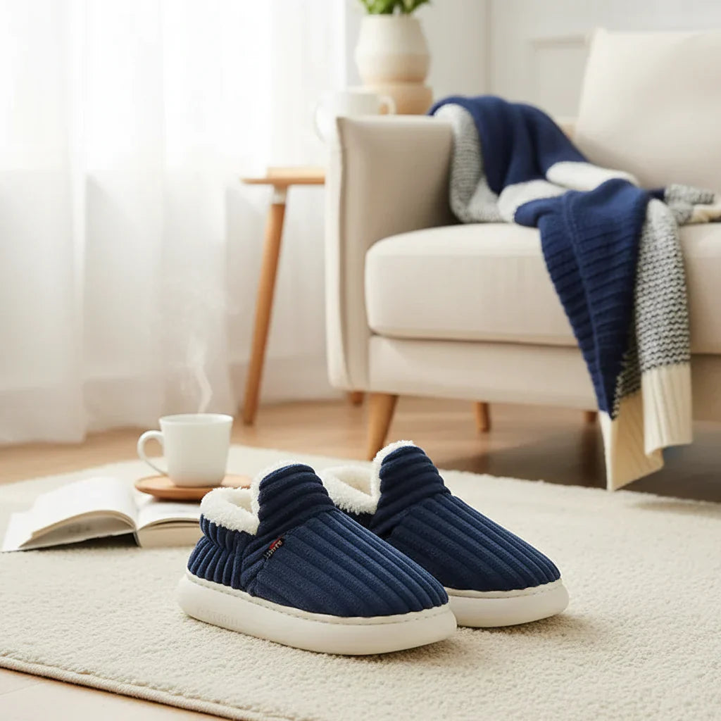 WarmNest – Suaves y cálidas – Zapatillas antideslizantes