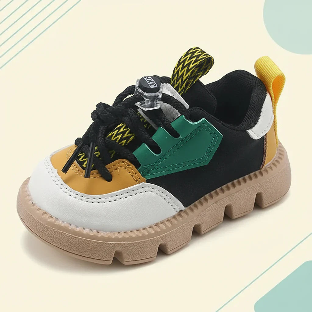 KidoStep – Suaves y prácticas: zapatillas robustas para niños con suela gruesa