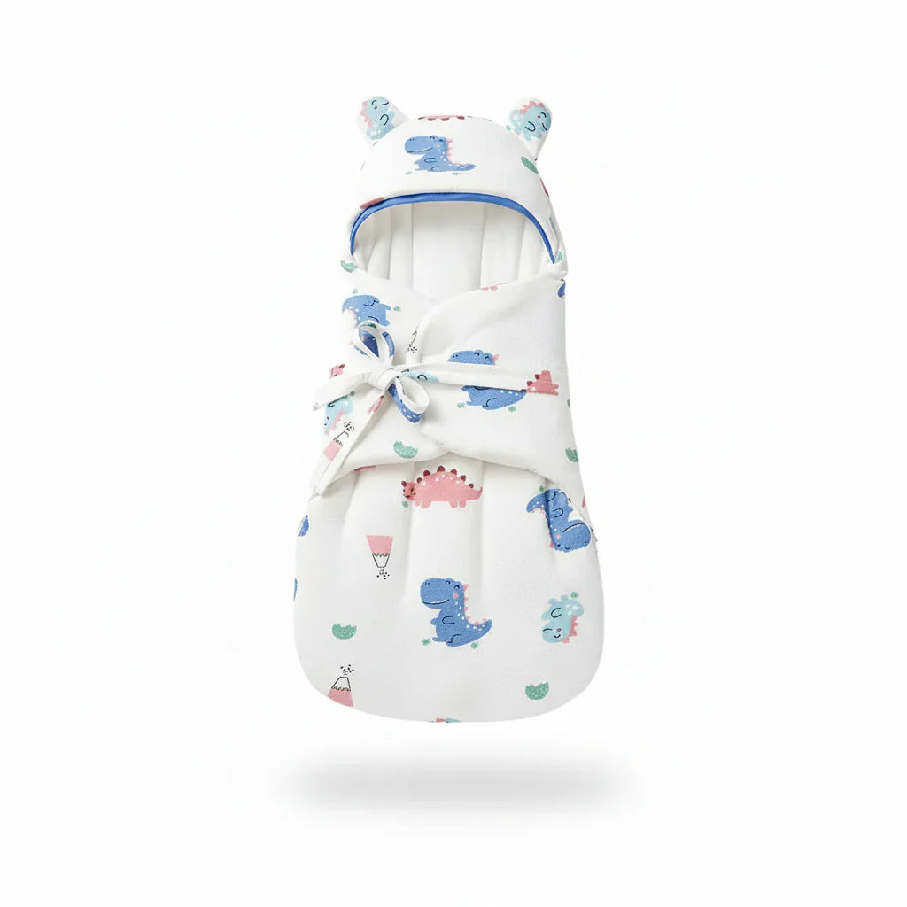 SnuggleBear – Comodidad y practicidad – Manta de algodón para envolver al bebé