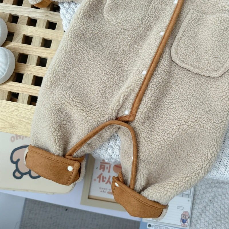 CozyNest – Acogedor y a la moda – Mono de invierno pesado con capucha