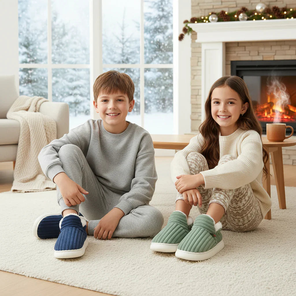 WarmNest – Suaves y cálidas – Zapatillas antideslizantes