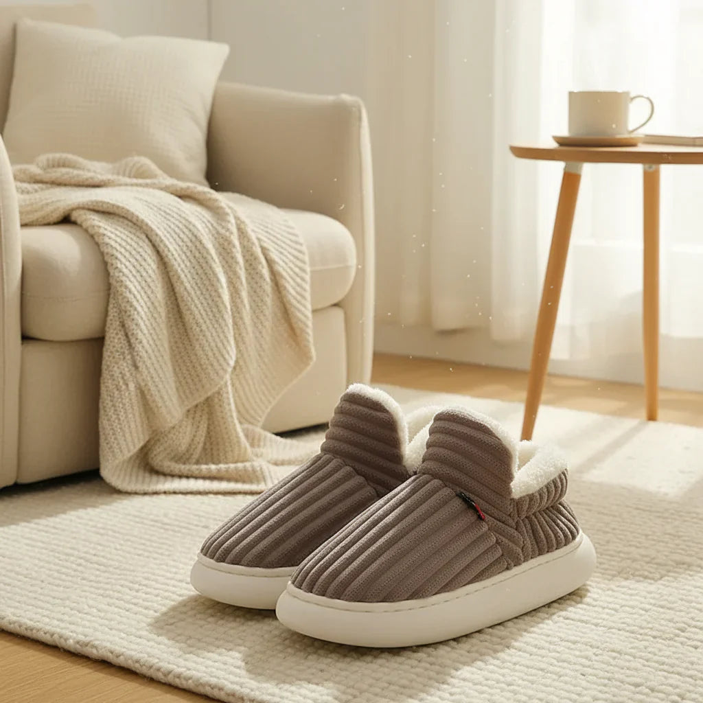 WarmNest – Suaves y cálidas – Zapatillas antideslizantes