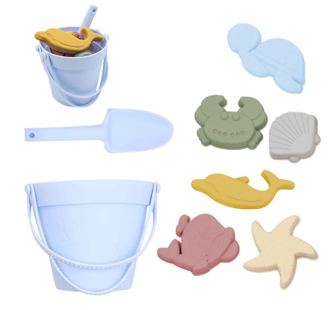 Conjunto de Playa de Silicona™ - Aventuras en la arena - Set de juegos de playa de silicona