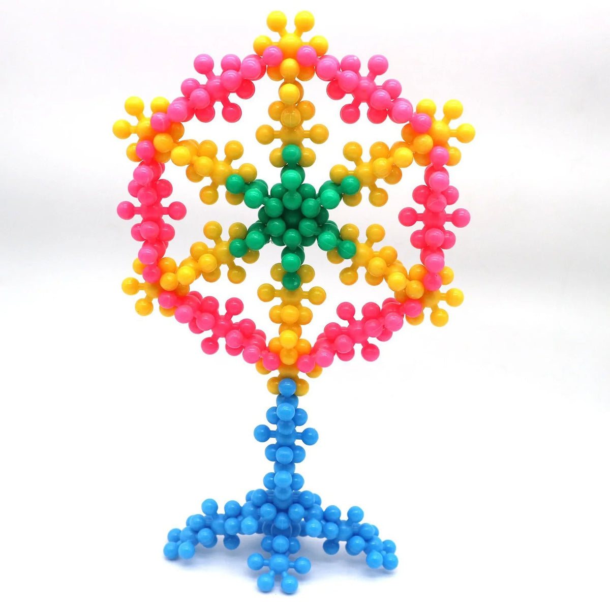 Bloques de Copos de Nieve Montessori
