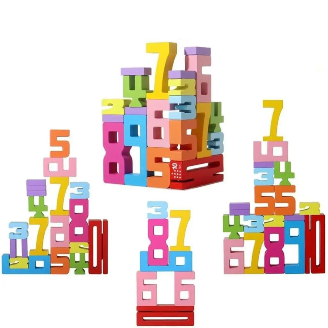 Juego de Construcción de Madera Montessori – Building Blocks™