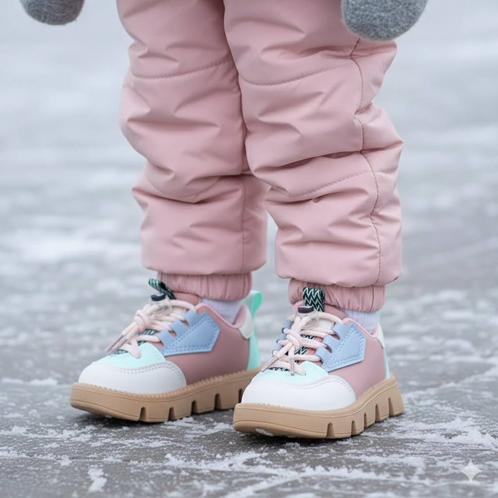 KidoStep – Suaves y prácticas: zapatillas robustas para niños con suela gruesa