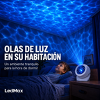Ondas de luz de LedMax en la habitación
