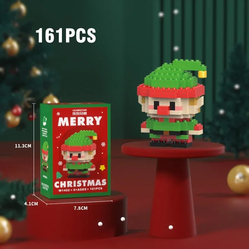 Figuras Navideñas de Bloques Creativos - Diversión para toda la familia