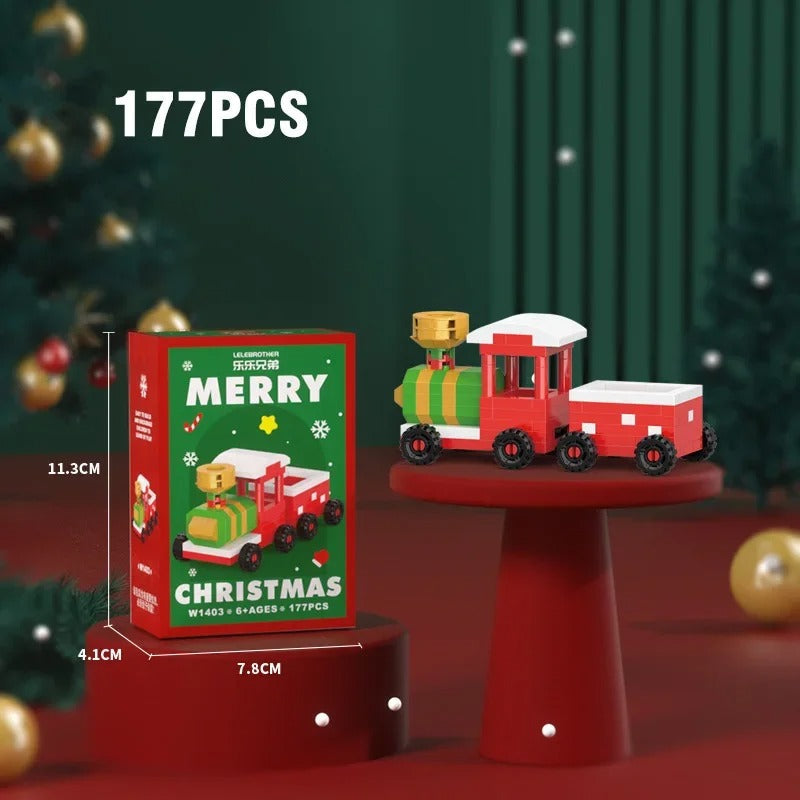 Figuras Navideñas de Bloques Creativos - Diversión para toda la familia