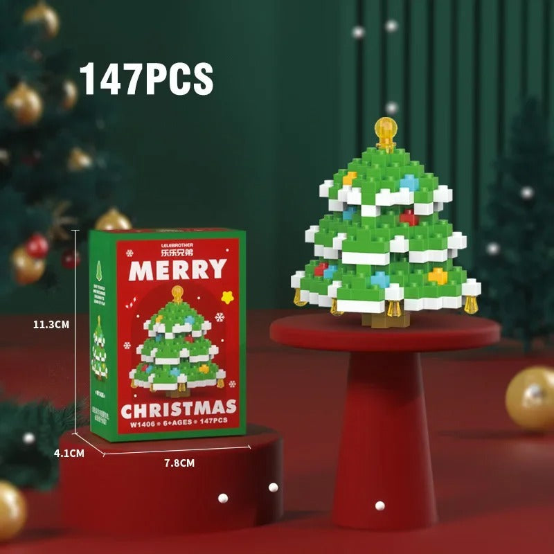 Figuras Navideñas de Bloques Creativos - Diversión para toda la familia
