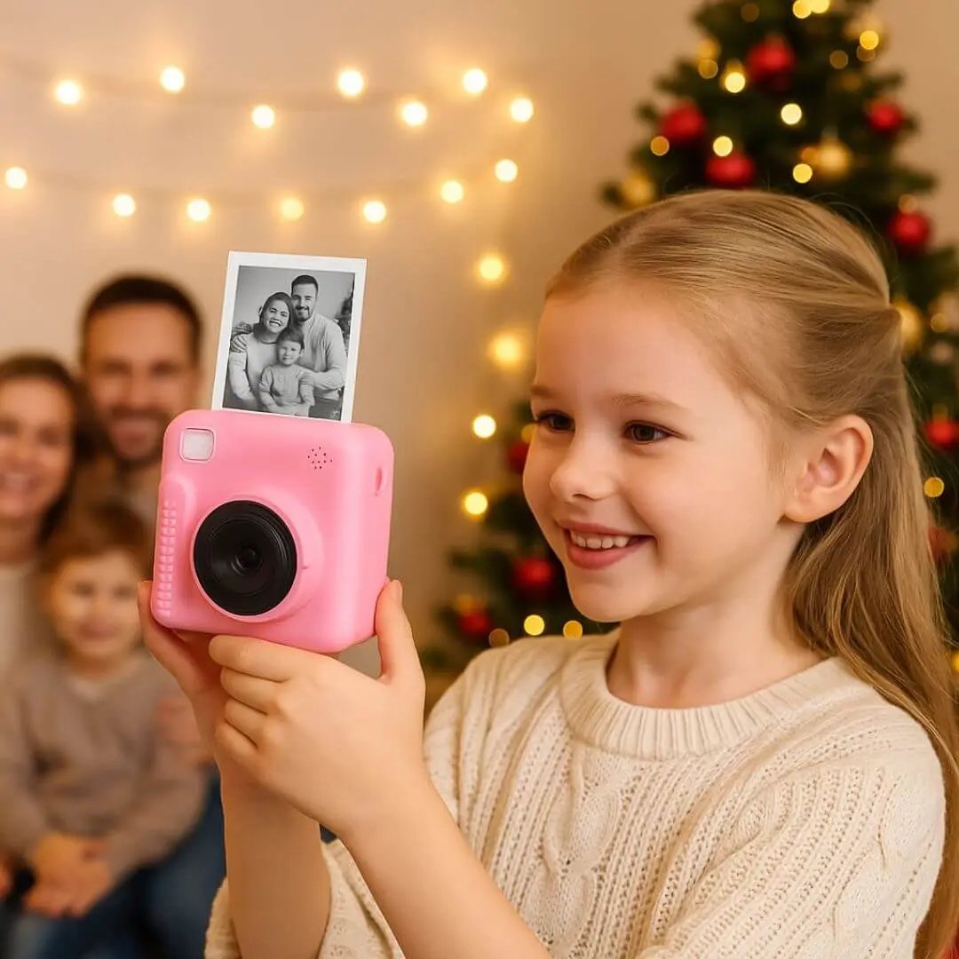 Cámara Infantil – Impresión Térmica – PixiPlay™ Rosa